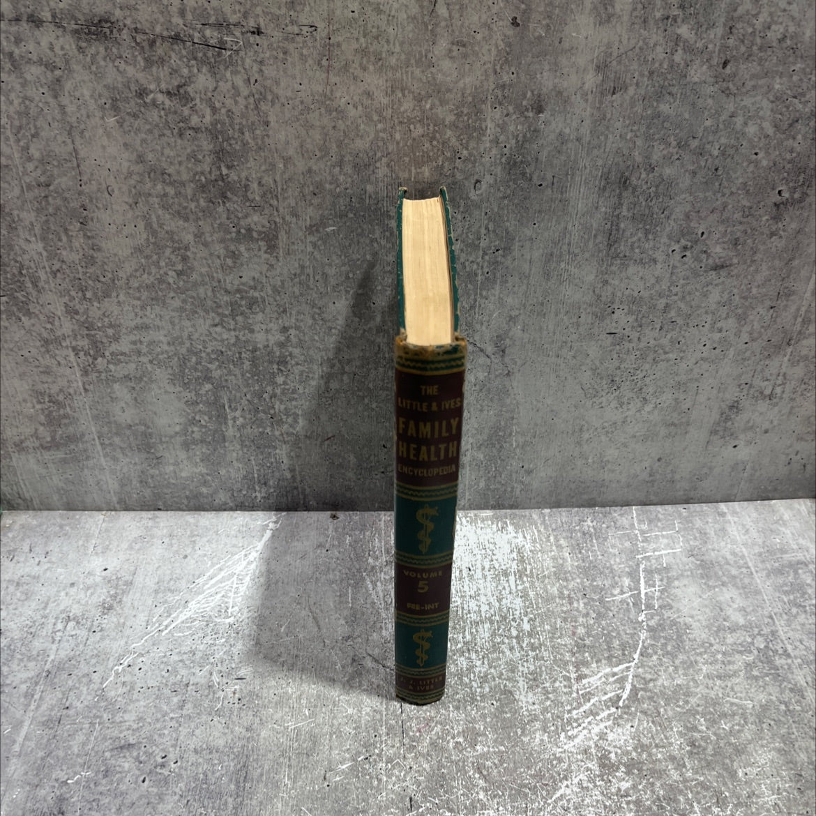 little & ives family health encyclopedia book, by randolph lee clark jr., russell w. cumley, 1956 Hardcover image 4