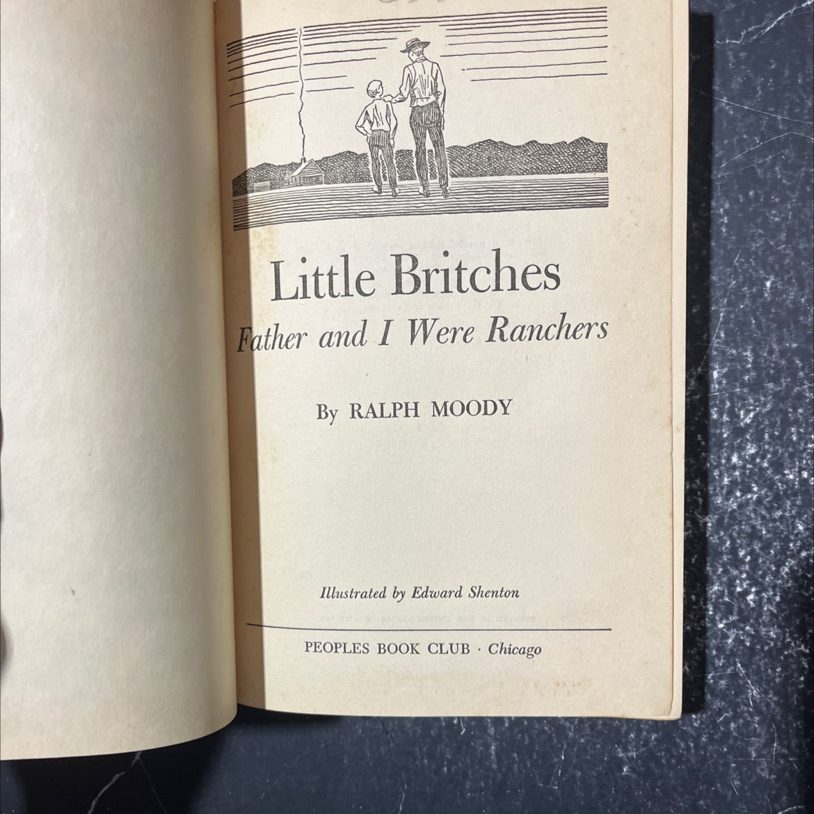 little britches father and i were ranchers book, by ralph moody, 1950 Hardcover image 2
