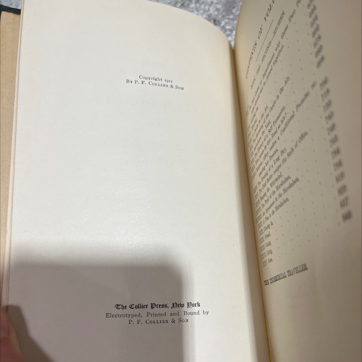 little dorrit book, by charles dickens, 1911 Hardcover image 3