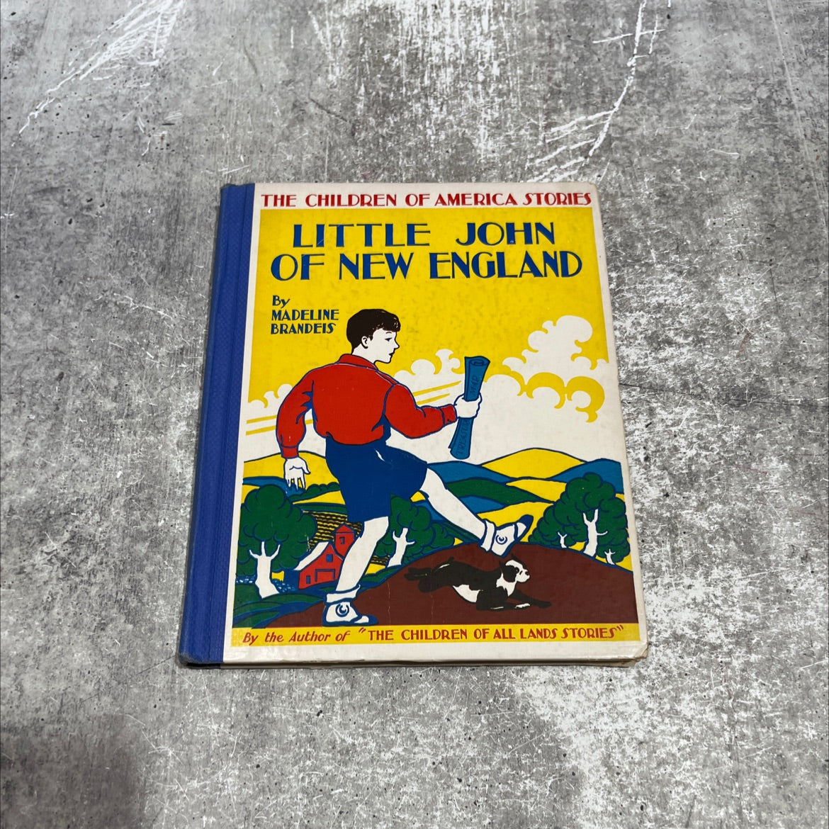 little john of new england book, by madeline brandeis, 1936 Hardcover image 1