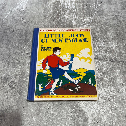 little john of new england book, by madeline brandeis, 1936 Hardcover image 1