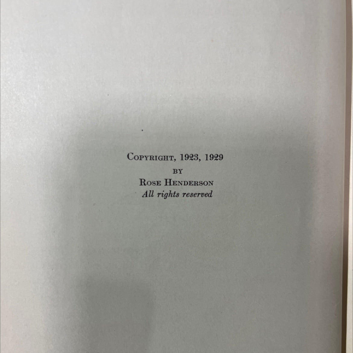 little journeys in america book, by rose henderson, 1929 Hardcover image 3