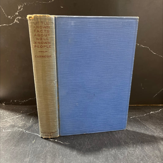 little known facts about well known people book, by dale carnegie, 1934 Hardcover image 1