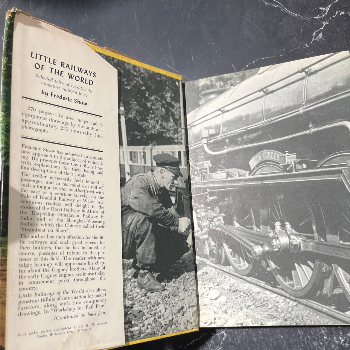 little railways of the world book, by frederic shaw, 1958 Hardcover image 4