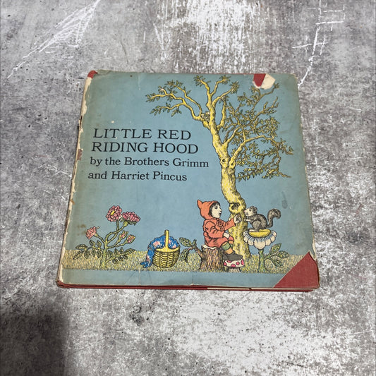 little red riding hood book, by brothers grimm, 1968 Hardcover image 1
