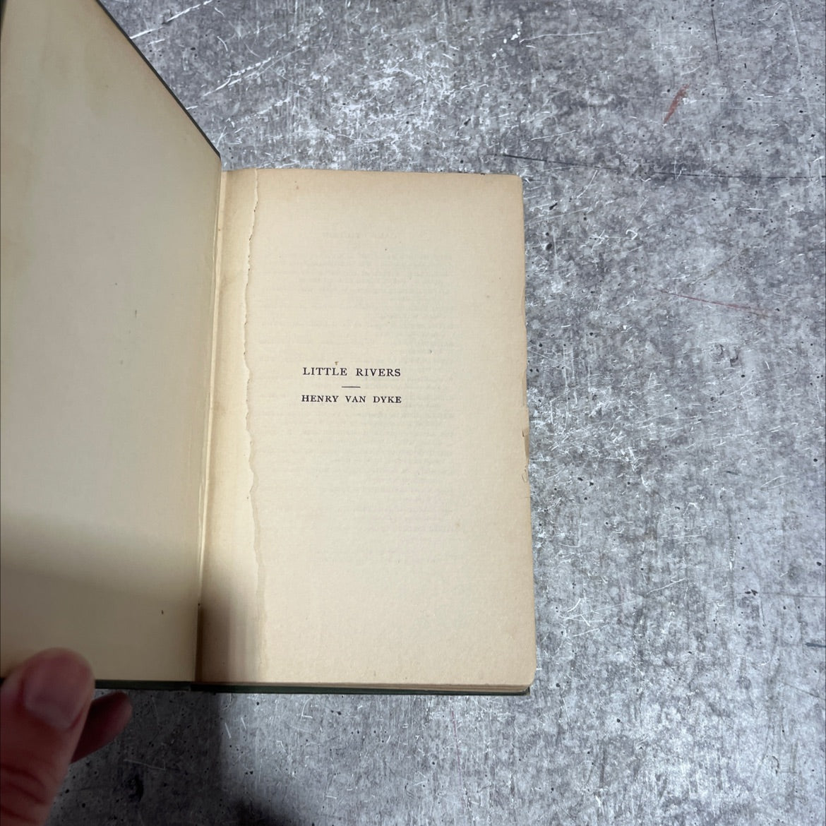 little rivers book, by henry van dyke, 1970 Hardcover image 2