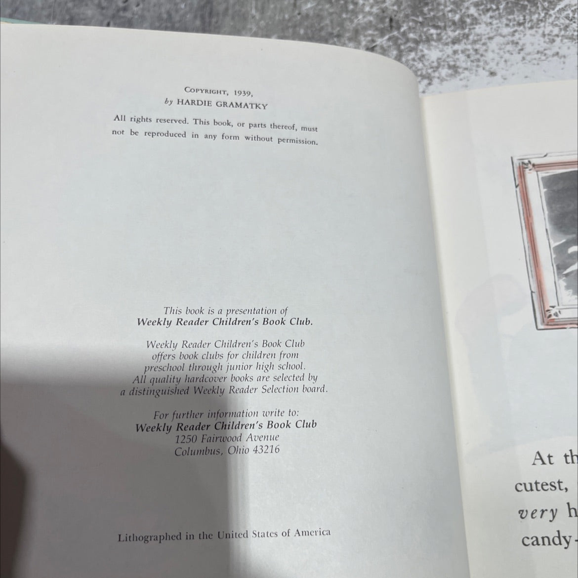 little toot book, by hardie gramatky, 1939 Hardcover image 3