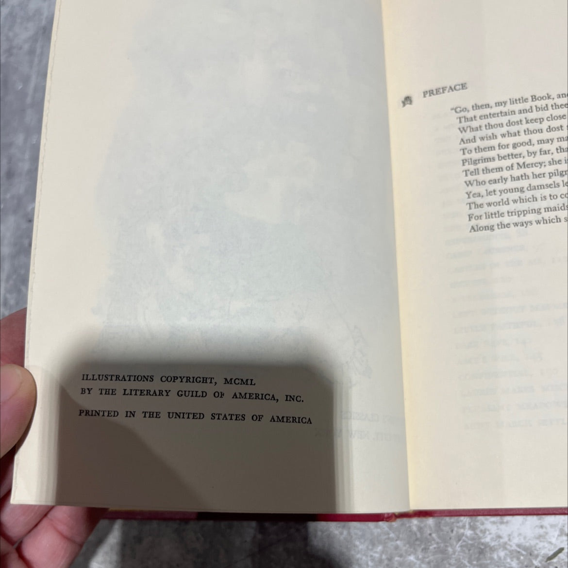 little women or meg, jo, beth, and amy book, by louisa may alcott, 1950 Hardcover image 3