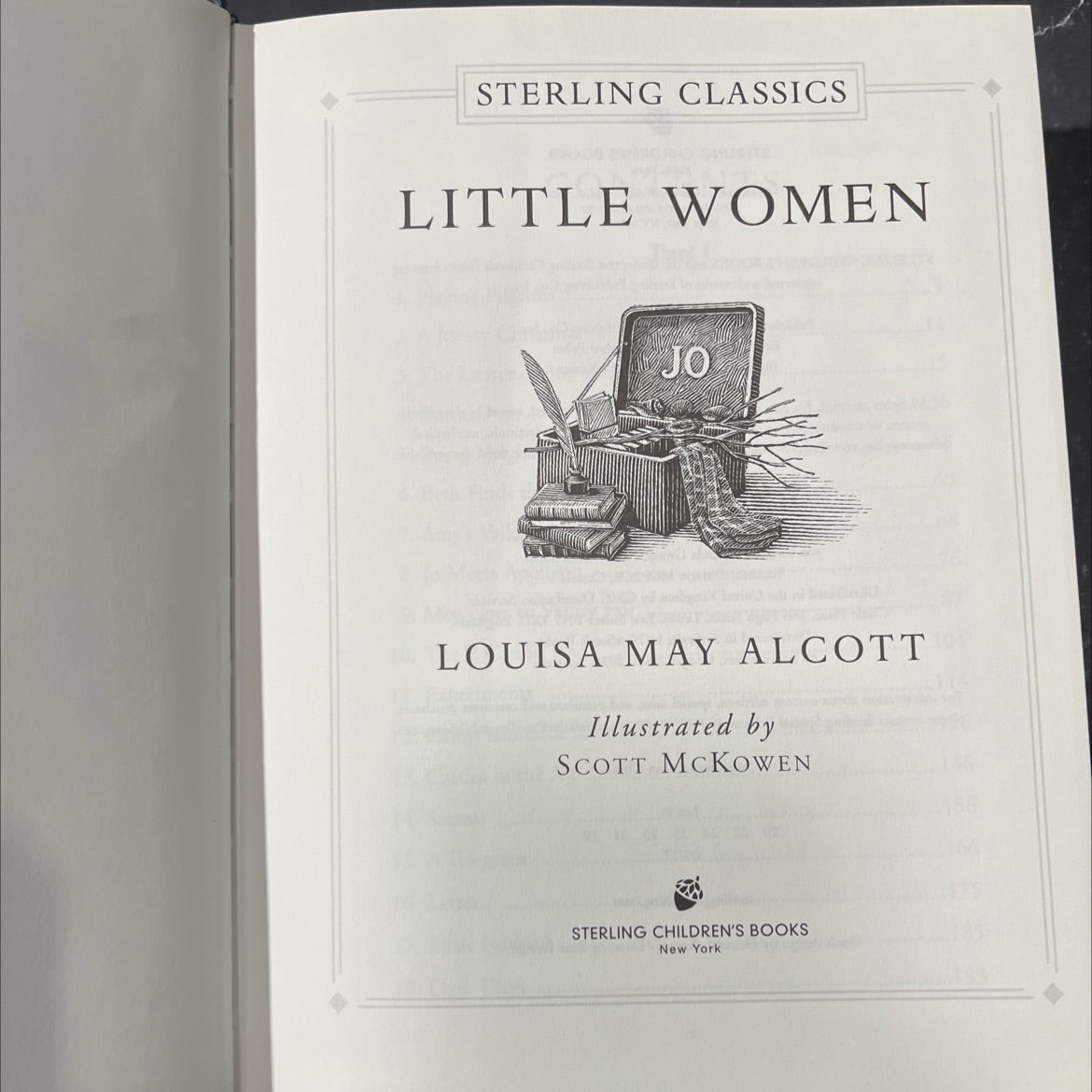 little women book, by louisa may alcott, 2004 Hardcover image 2