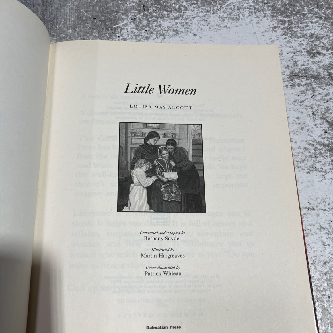 little women book, by louisa may alcott, 2005 Hardcover image 2
