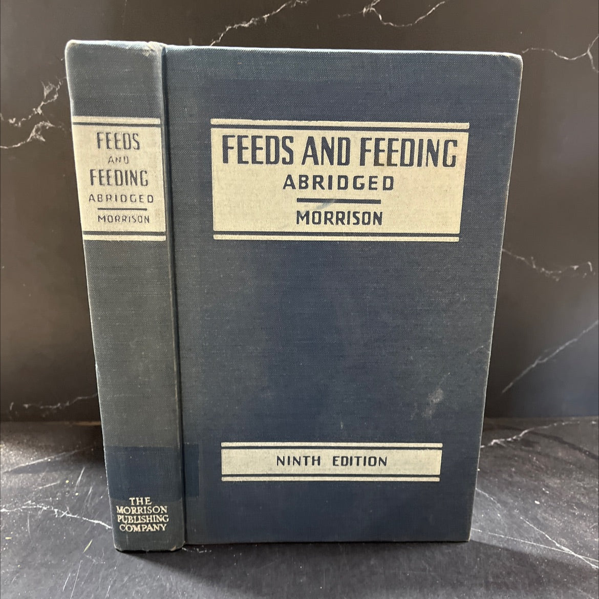 livestock farming promotes permanent and progressive agriculture book, by frank b. morrison, 1961 Hardcover image 1