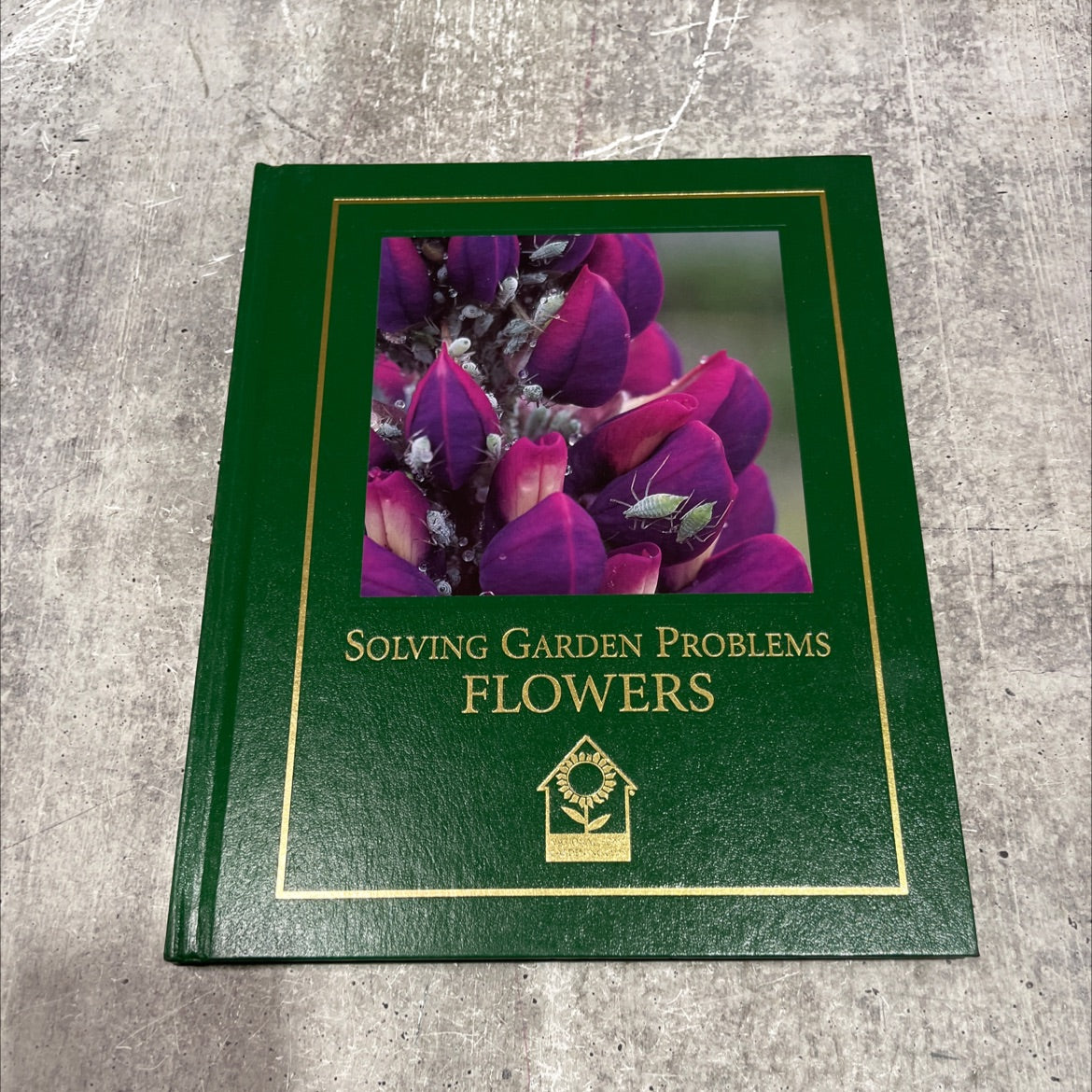 living garden problems flowers book, by A. Cort Sinnes, 2004 Hardcover image 1