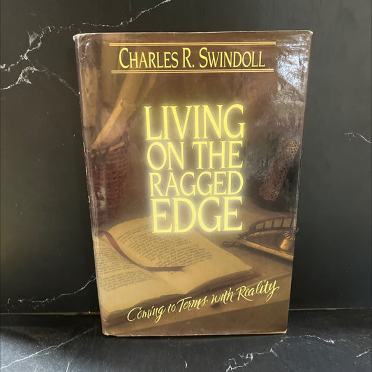 living on the ragged edge: coming to terms with reality book, by charles r. swindoll, 1985 Hardcover image 1