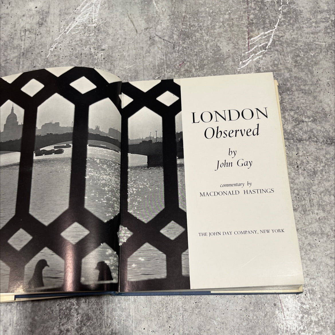 london observed book, by john gay, 1964 Hardcover image 2