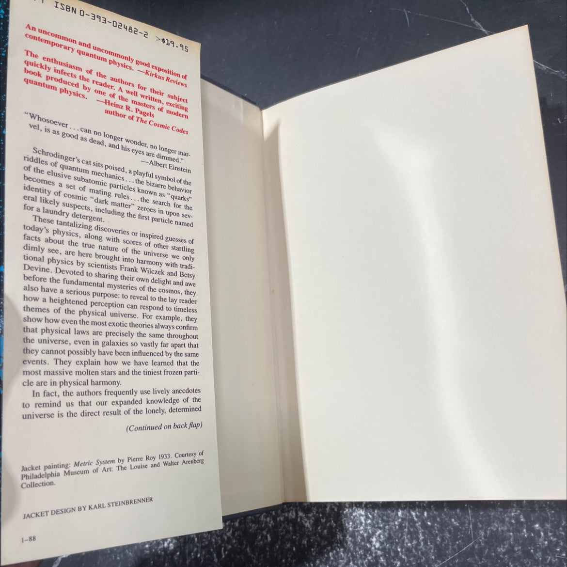 longing for the harmonies book, by Frank Wilczek and Betsy Devine, 1988 Hardcover image 4