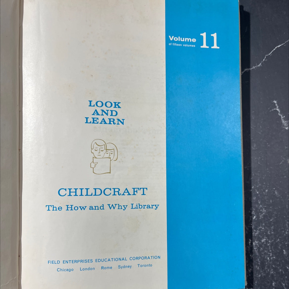 look and learn childcraft the how and why library book, by unknown, 1970 Hardcover image 2
