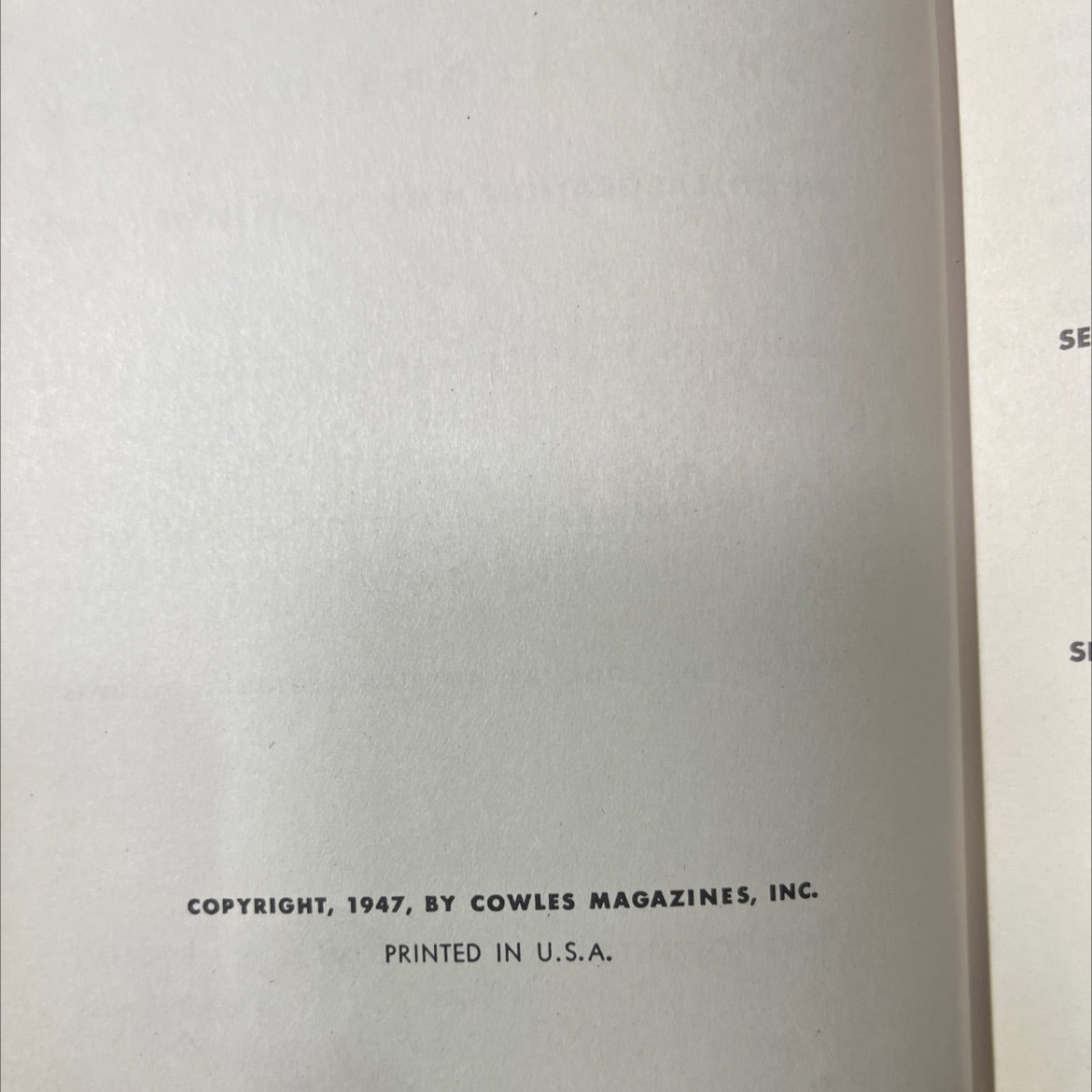 look at america new england book, by editors of look, mary ellen chase, 1947 Hardcover image 3