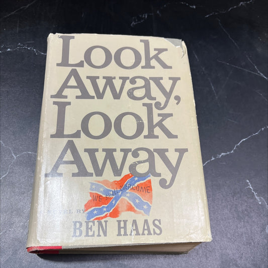 look away look away book, by ben haas, 1964 Hardcover image 1