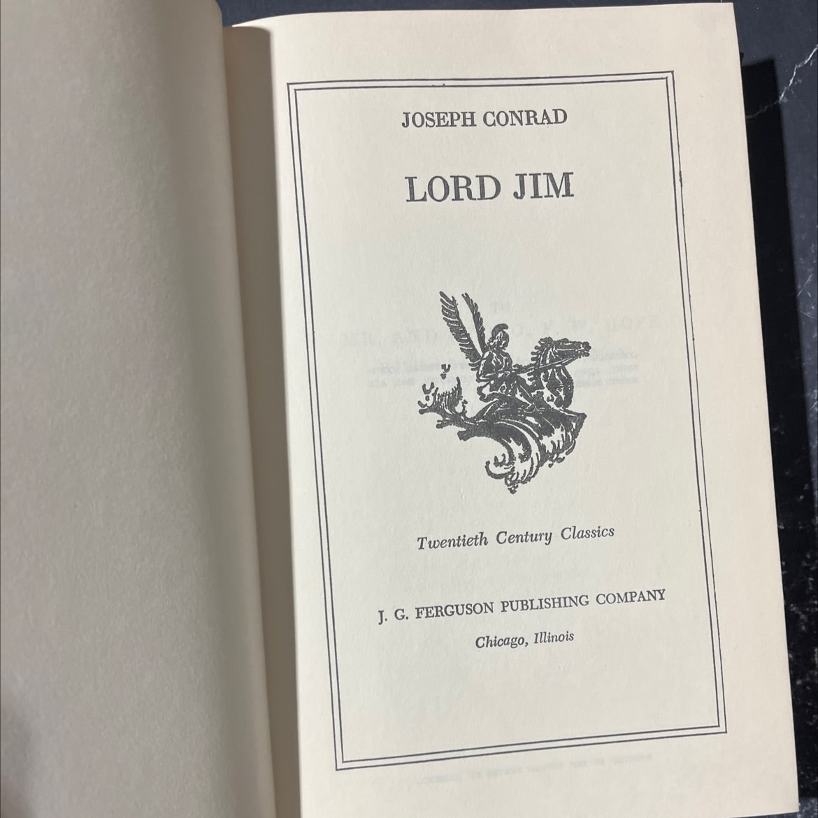 lord jim book, by joseph conrad, 1920 Hardcover image 2