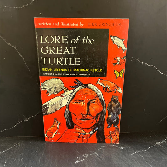 lore of the great turtle book, by dirk gringhuis, 1984 Paperback image 1