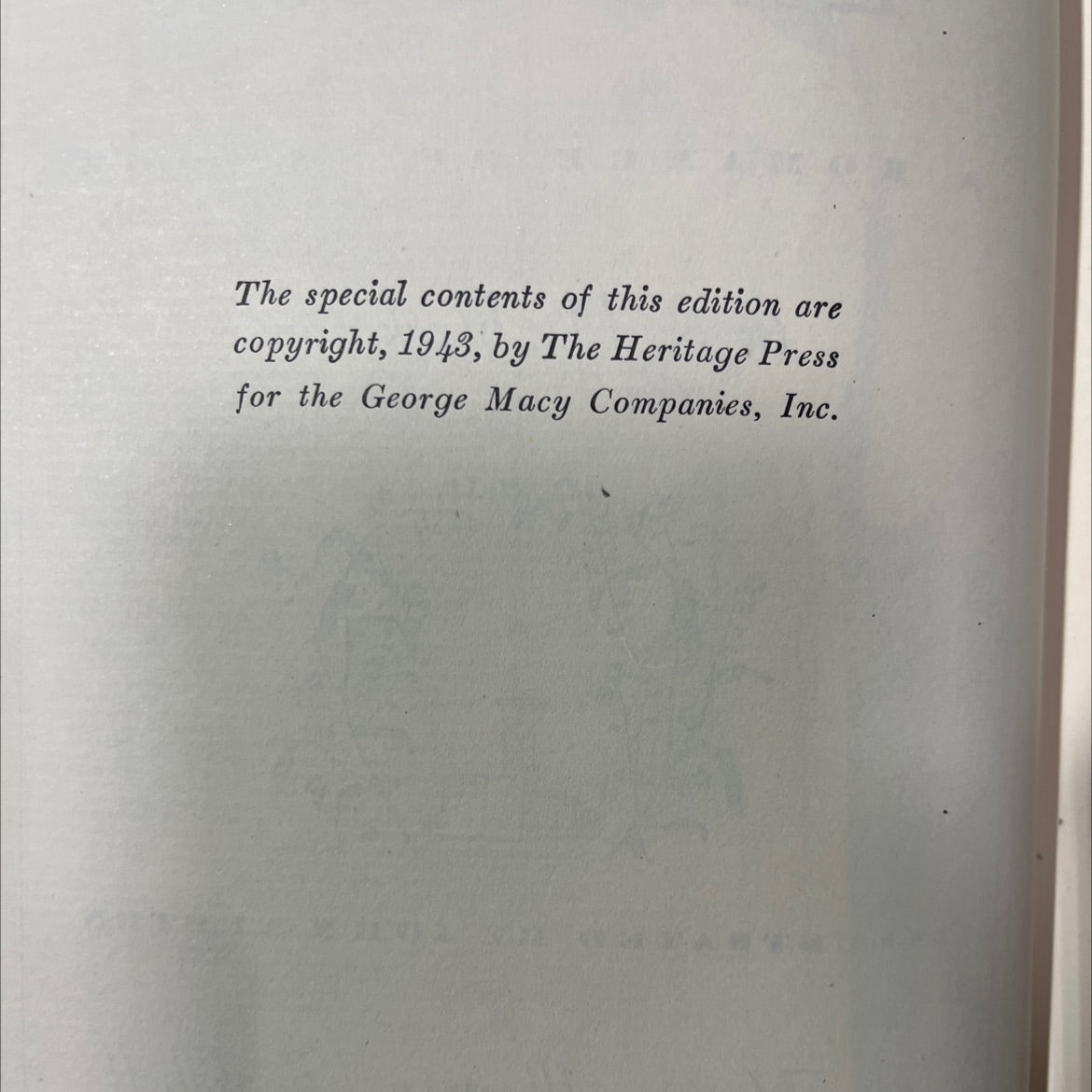 lorna doone a romance of ex moor book, by r. d. blackmore, 1943 Hardcover image 3