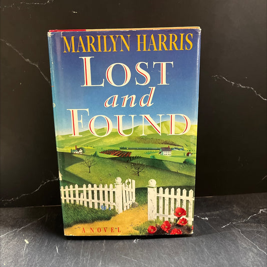 lost for de, just a found book, by Marilyn Harris, 1992 Hardcover image 1