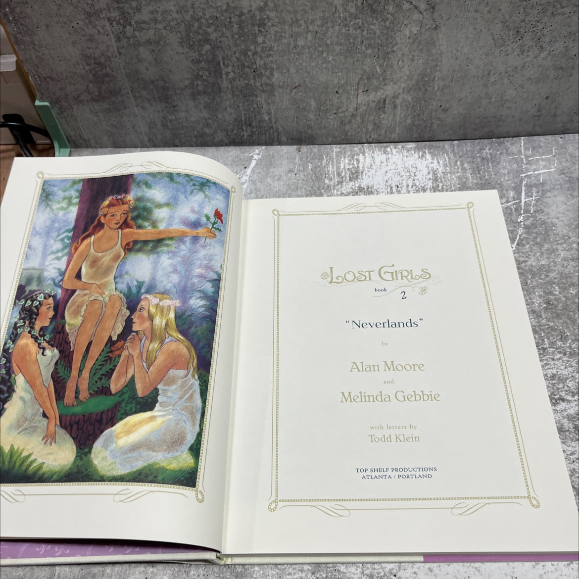 lost girls book, by alan moore and melinda gebbie, 2006 Hardcover image 2