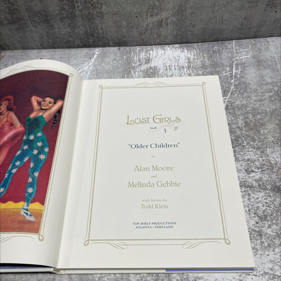 lost girls book, by alan moore, melinda gebbie, 2006 Hardcover image 2