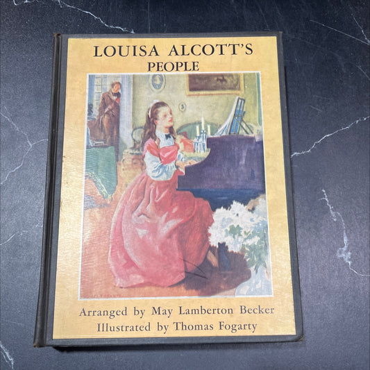 louisa alcott's people book, by may lamberton becker, 1936 Hardcover image 1