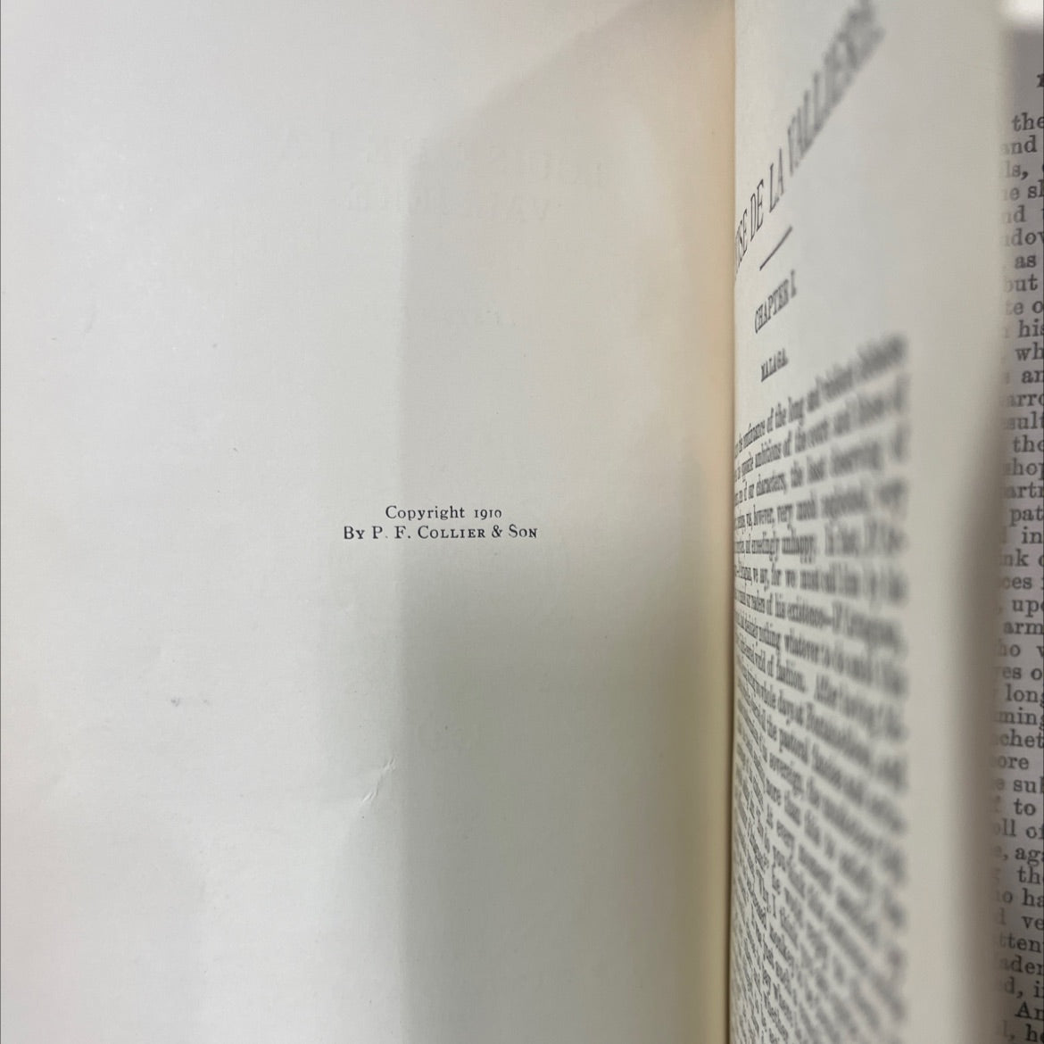 louise de la valliere book, by unknown, 1910 Hardcover image 3