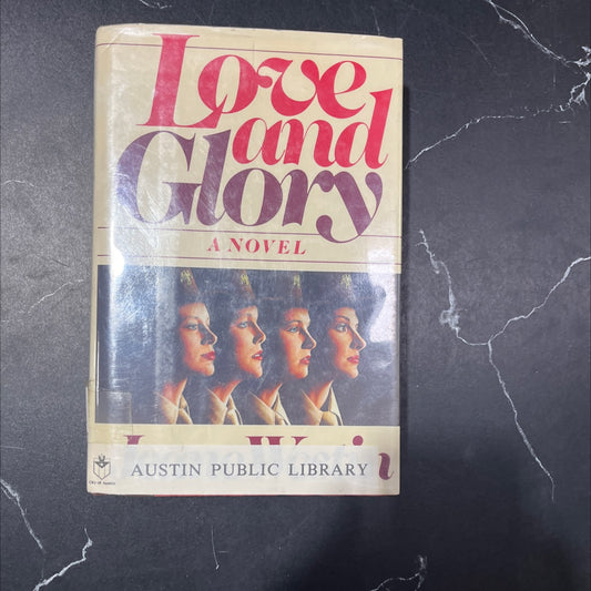 love and glory book, by jeane westin, 1985 Hardcover, Heavily Used image 1