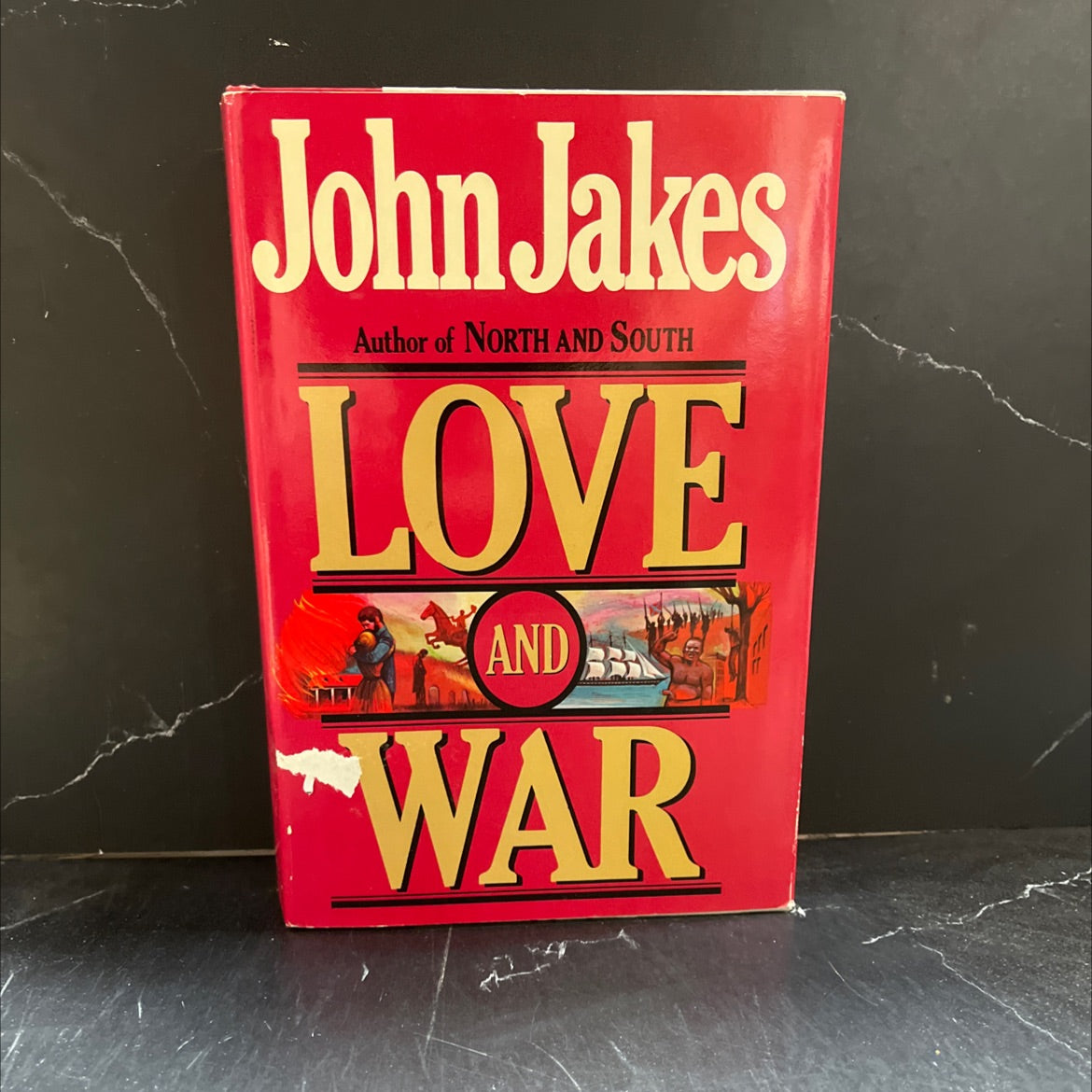 love and war book, by john jakes, 1984 Hardcover image 1