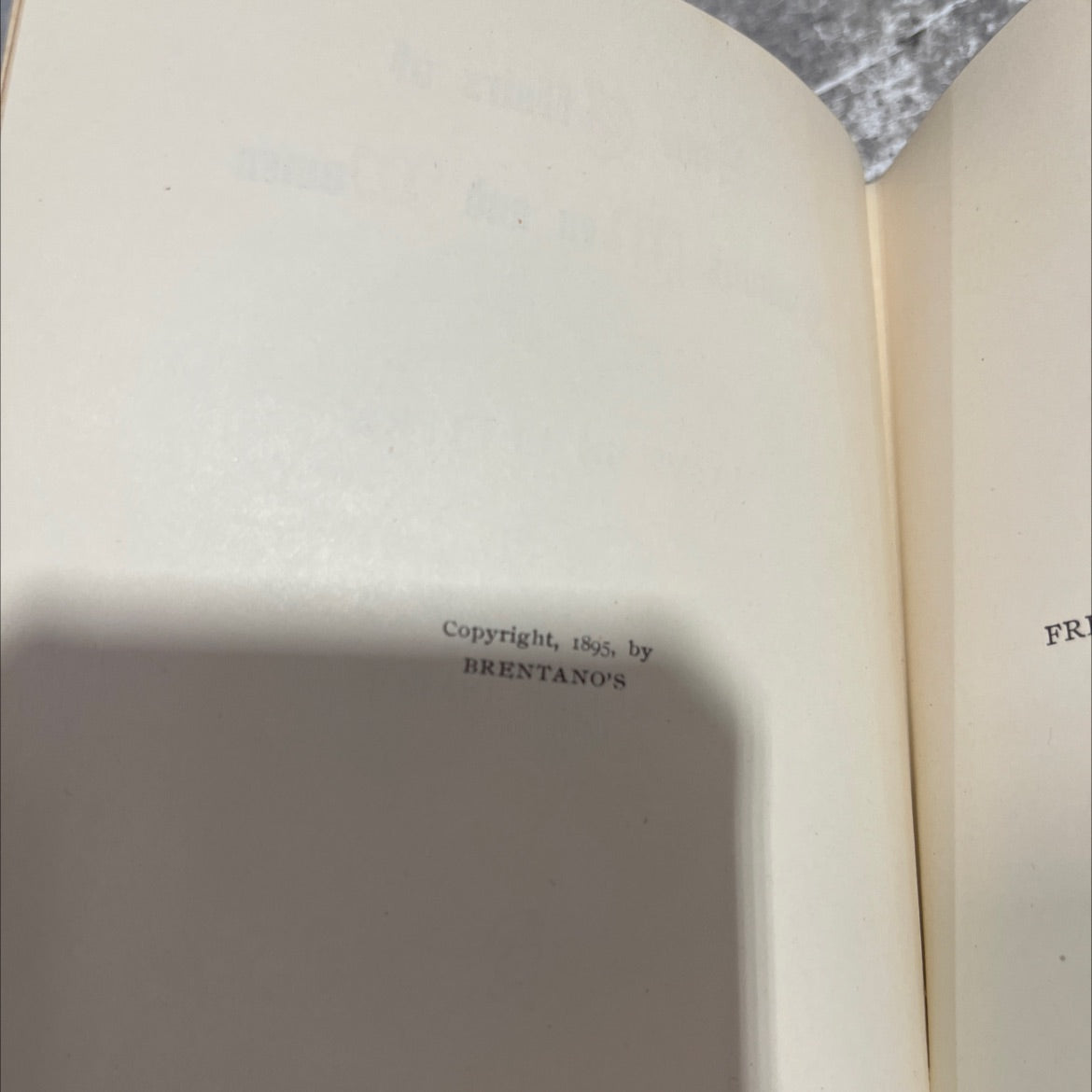 love in letters book, by henri pène du bois, 1895 Hardcover image 3