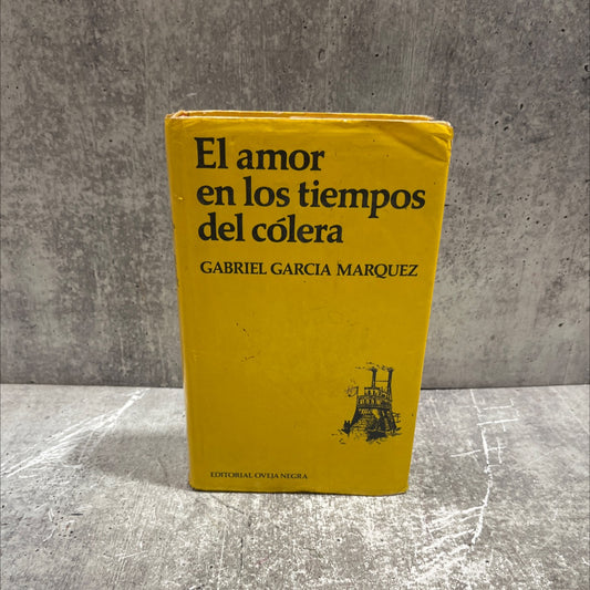 love in the time of cholera book, by Gabriel Garcia Marquez, 1988 Hardcover image 1