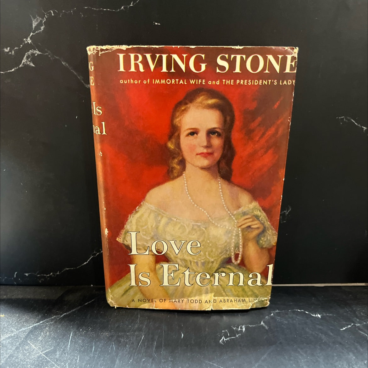 love is eternal a novel about mary todd and abraham lincoln book, by irving stone, 1954 Hardcover image 1