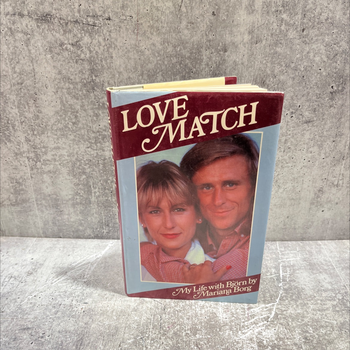 love match book, by mariana borg, 1991 Hardcover image 1