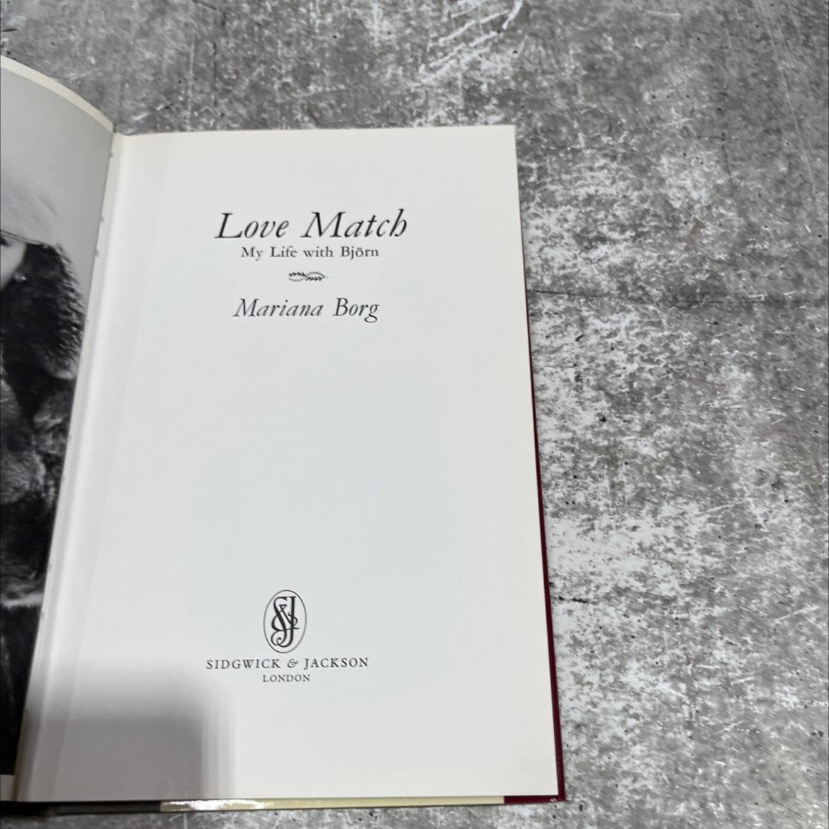 love match book, by mariana borg, 1991 Hardcover image 2