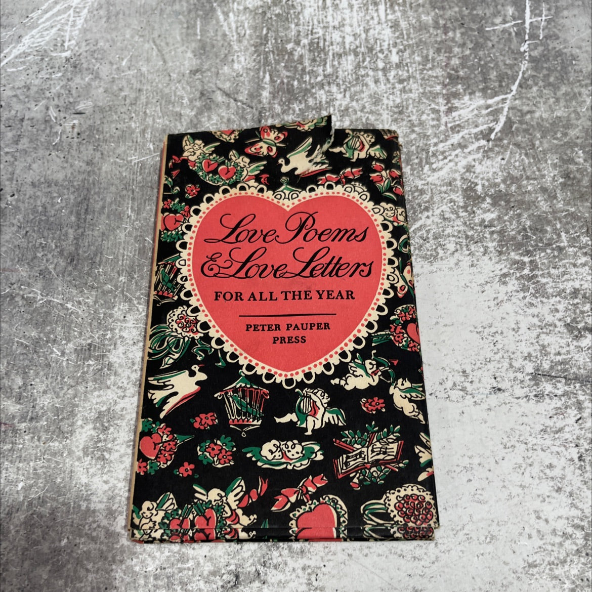 love poems and love letters for all the year book, by unknown, 1970 Hardcover image 1