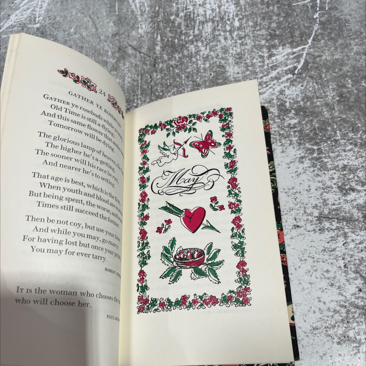 love poems and love letters for all the year book, by unknown, 1970 Hardcover image 3