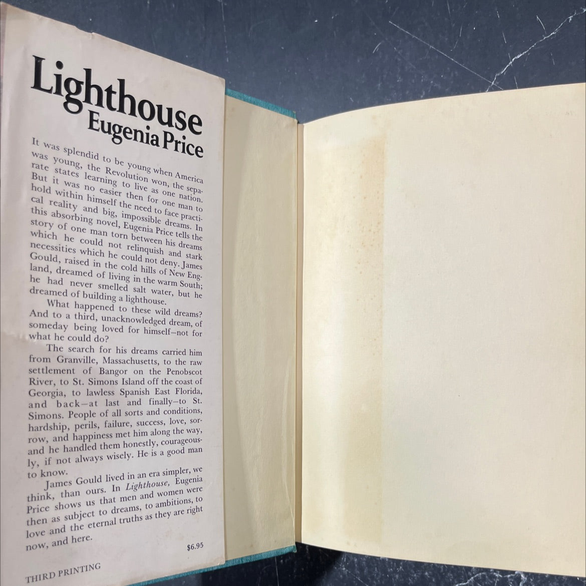 loved invader book, by Eugenia Price, 1971 Hardcover image 4