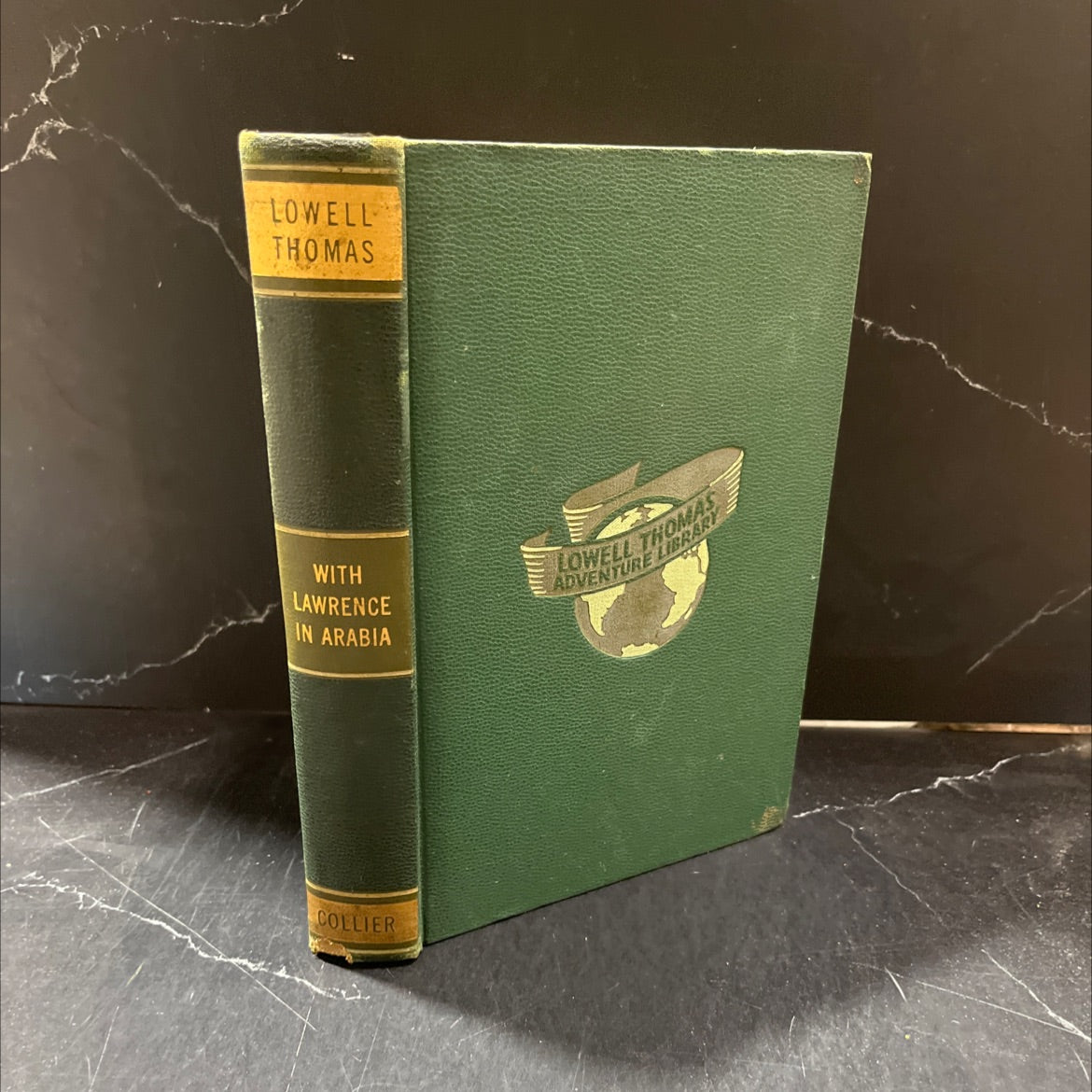 lowell thomas with lawrence in arabia book, by Lowell Thomas, 1924 Hardcover image 1