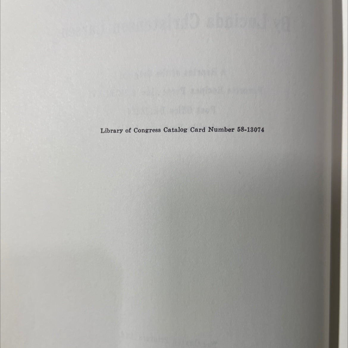 lucinda's party foods book, by lucinda christenson larsen, 1966 Hardcover image 3