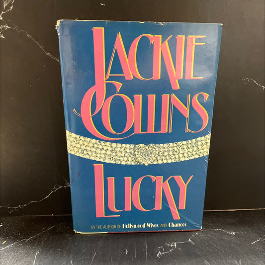 lucky jackie collins book, by jackie collins, 1985 Hardcover image 1
