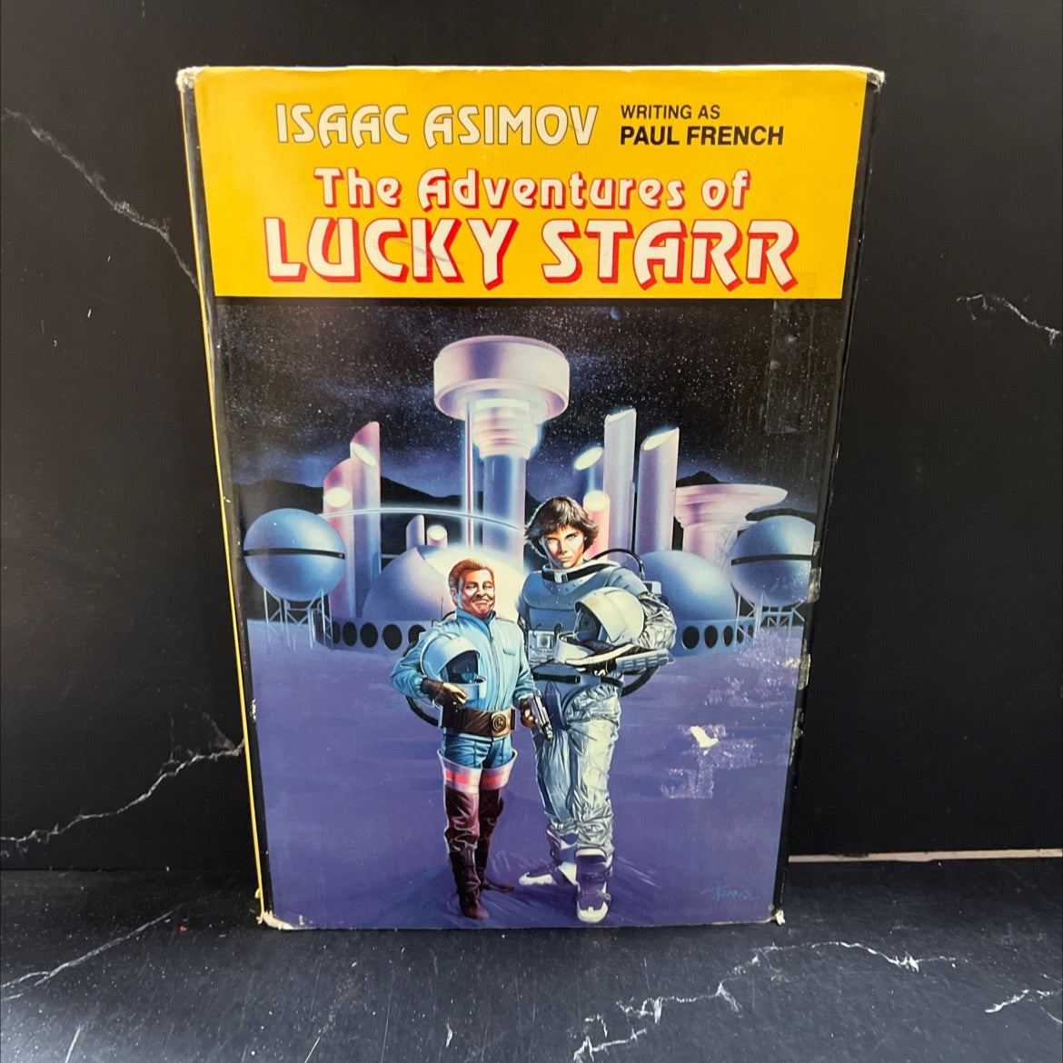 lucky starr and the pirates of the asteroids book, by isaac asimov, 1953 Hardcover image 1