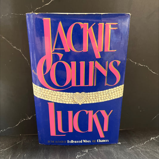 lucky book, by jackie collins, 1985 Hardcover image 1