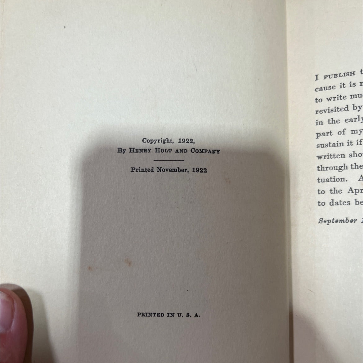 lume last poems book, by a. e. housman, 1922 Hardcover image 3