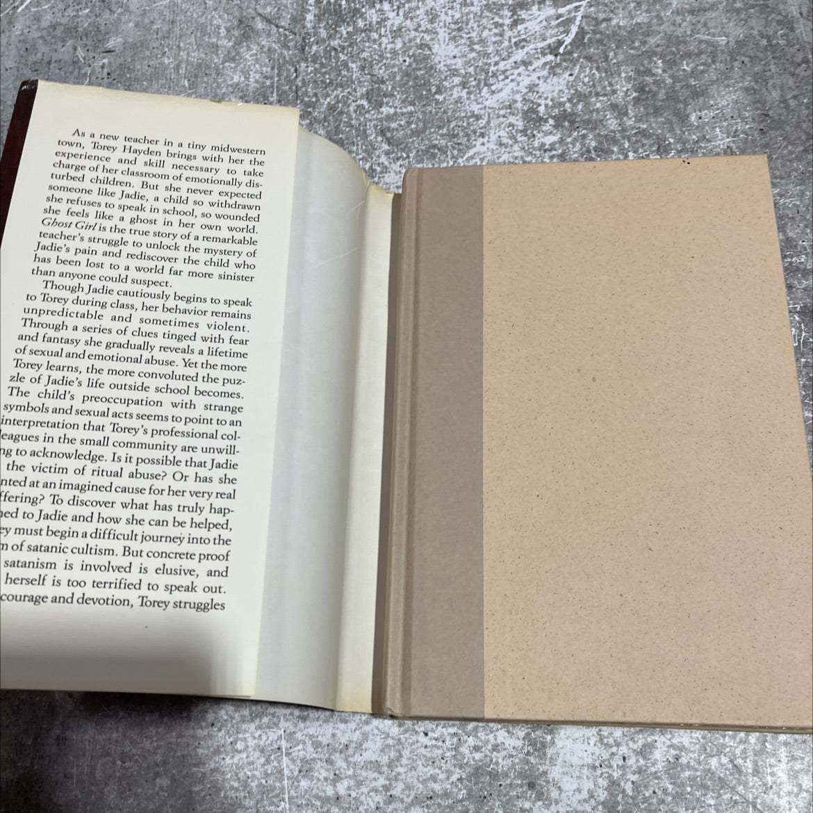 m 2 t ghost girl the true story of a child in peril and the teacher who saved her book, by torey l. hayden, 1991 image 4