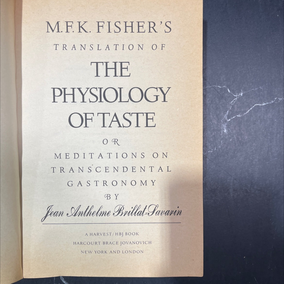 m.f.k. fisher's translation of the physiology of taste or meditations on transcendental gastronomy book, by jean image 2