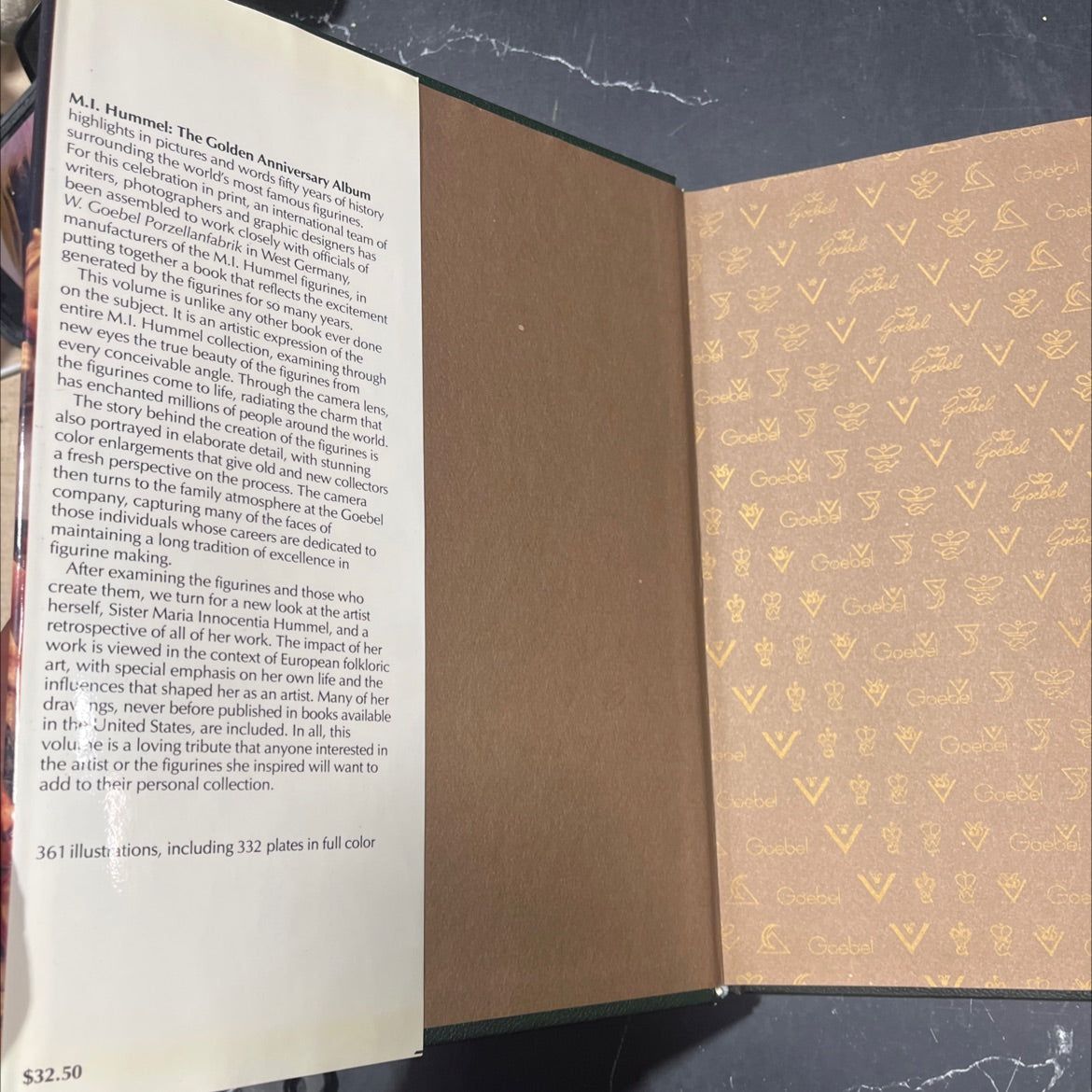m.i. hummel the golden anniversary album book, by unknown, 1984 Hardcover image 4