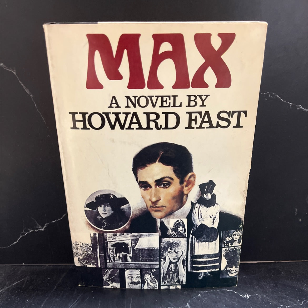 m max a novel book, by Howard Fast, 1982 Hardcover image 1